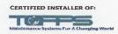 Certified to install Topps liquid rubber coatings